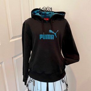 Puma Hoodie Pullover Logo Black